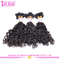 En gros 100 % russe aunty funmi cheveux gonflable boucles de cheveux humains de qualité supérieure 7 a funmi